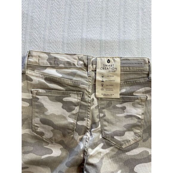 Sanctuary Size 24 Camo Print Skinny Fit Pants - Picture 6 of 8